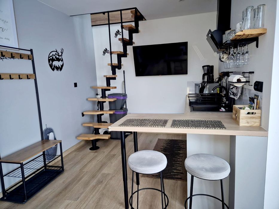 Domek w górach Pieniny Gorce Jezioro Czorsztyńskie z jacuzzi sauną wid