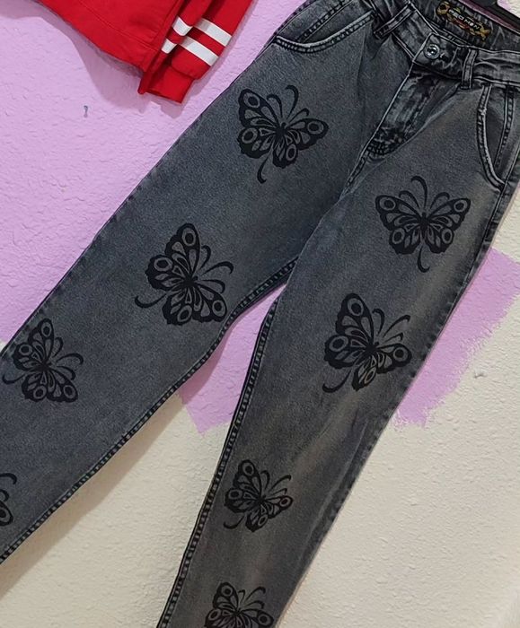 Джинси/джинсы МОМ