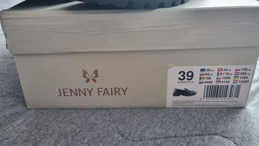 Buty damskie Jenny Fairy, rozm.39