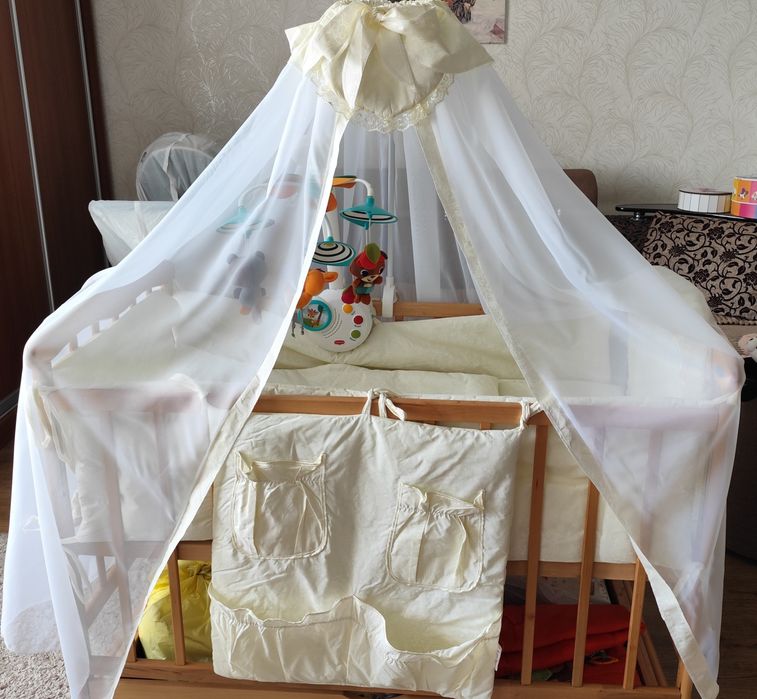 Набір бортиків + балдахін
