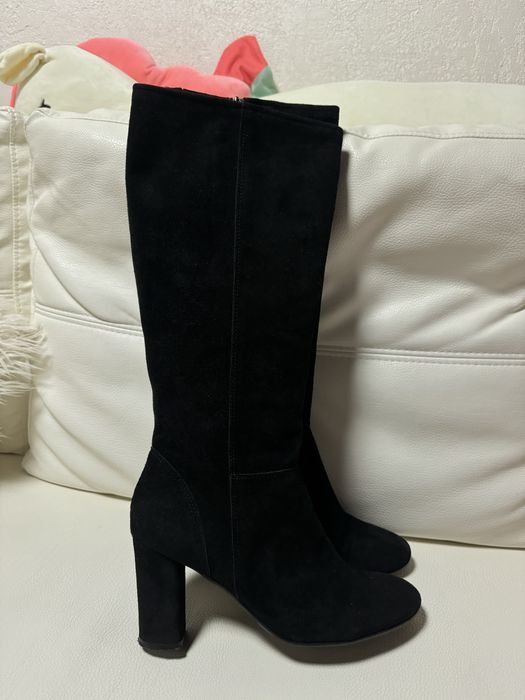 Сапоги женские на полную ногу