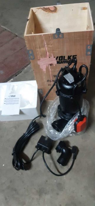 Насос фекальний з ріжучим механізмом VOLKS pumpe WQ 10-12 G 1300w