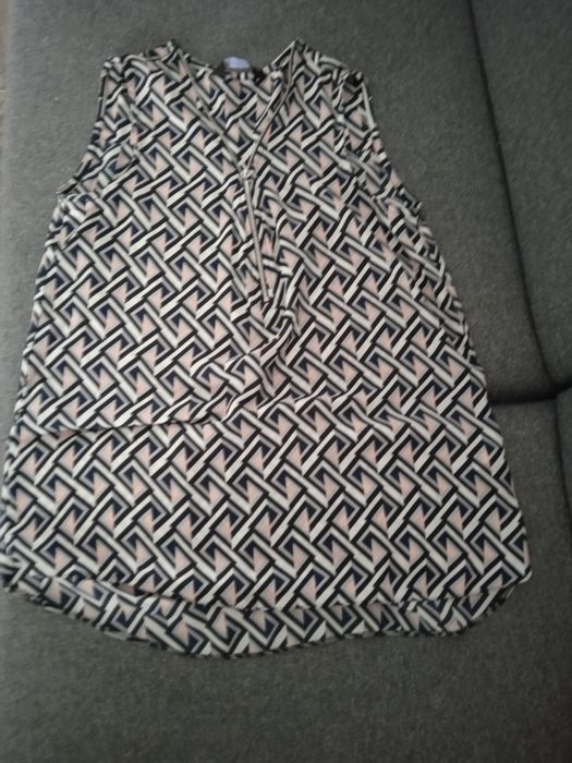 Bluzka damska bez rękawów