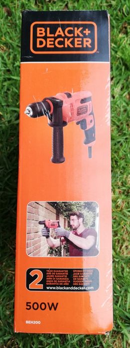 Berbequim Black & Decker 500W (Como Novo)