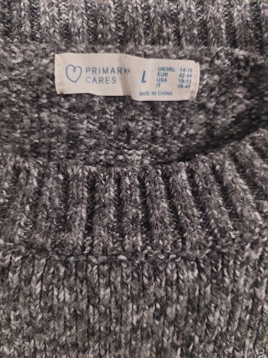 Тепла в'язана сукня-светр, розмір ХЛ-2ХЛ