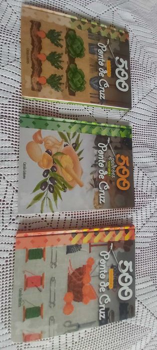 Revistas 500 Padroes ponto cruz