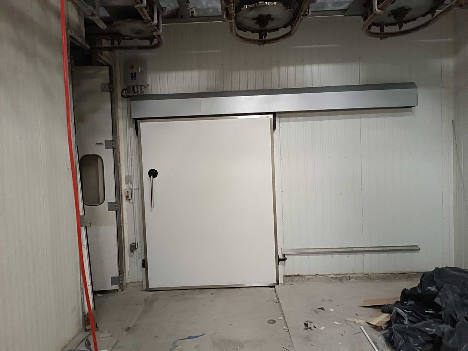 Drzwi przesuwne do mroźni chłodni automatyczne