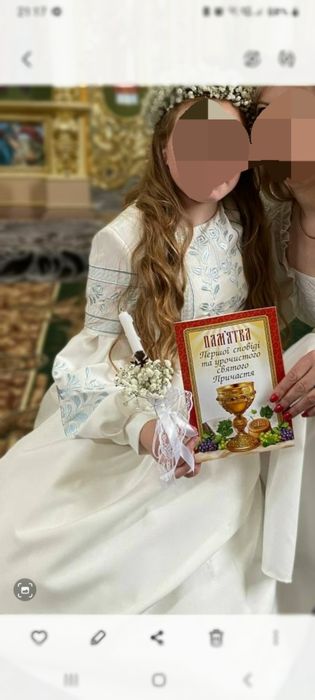 Сукня, плаття з першого причастя
