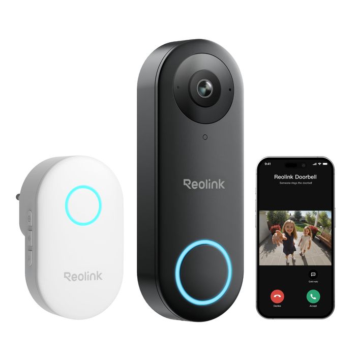 Reolink wideodomofon WiFi 5MP dzwonek wideo 2,4/5 GHz IR microSD