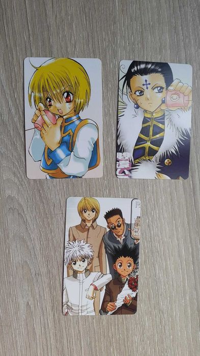 Cartas Hunter x Hunter anime novas