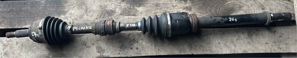 Передні приводи/піввісі Nissan Micra K12 1.5d/Clio III