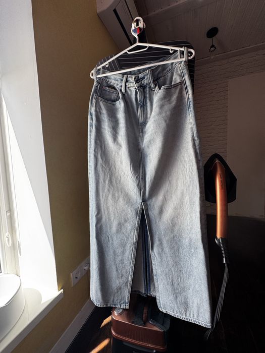 Джинсова спідниця g star raw, 26 розмір.