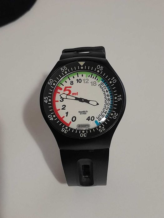 Relógio Swatch Scuba Black Anguilla (praticamente novo)