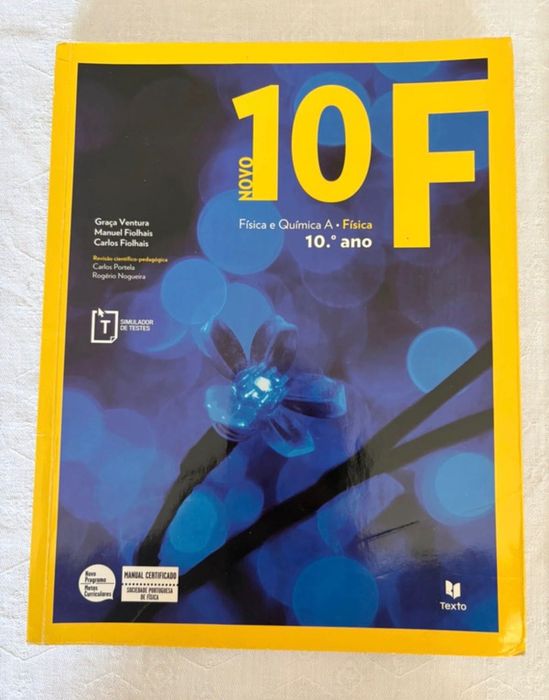 Livro + caderno de atividades Física 10ºano - Novo10F