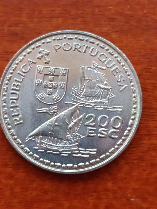 Moedas antigas Portugal