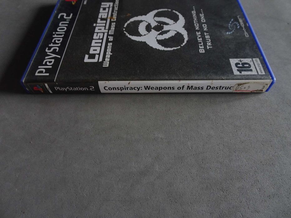 Jogo Playstation 2 PS2- Conspiracy Weapons of Mass Destruction