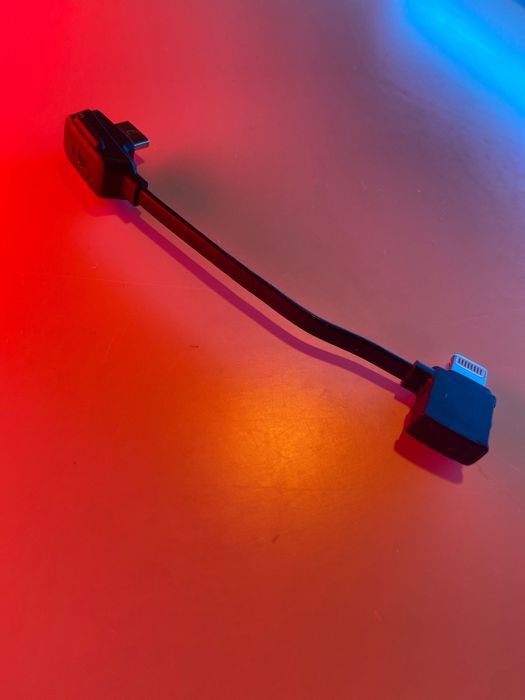 Cabo do comando p/ iPhone DJI Mavic Mini/Mavic Pro/Mavic Air/Spark