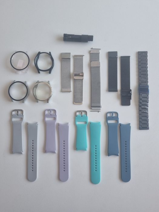 Smartwatch Samsung Watch 5 5G com acessórios