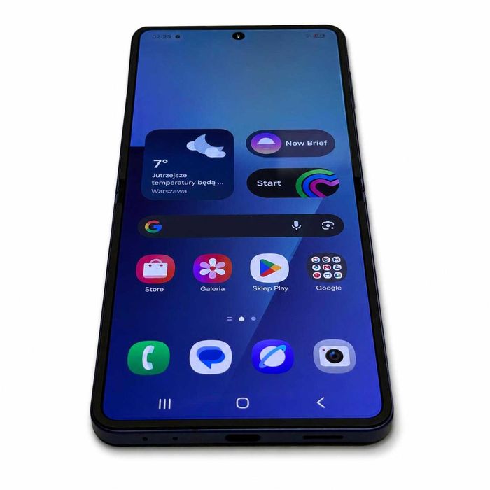 Smartfon Samsung Galaxy Z Flip7 niebieski składany 12/256GB