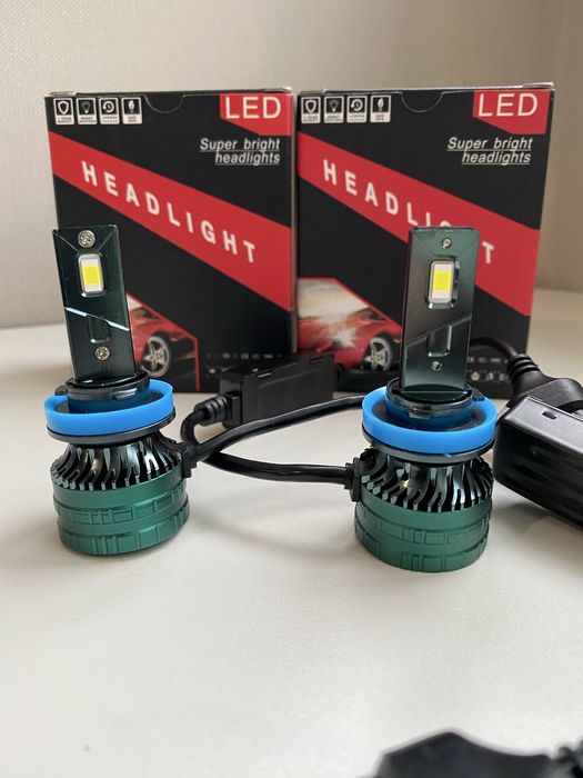 LED ЛЕД Лампи H1, H3, H4, H7, H8, H9, H11, HB3, HB4.