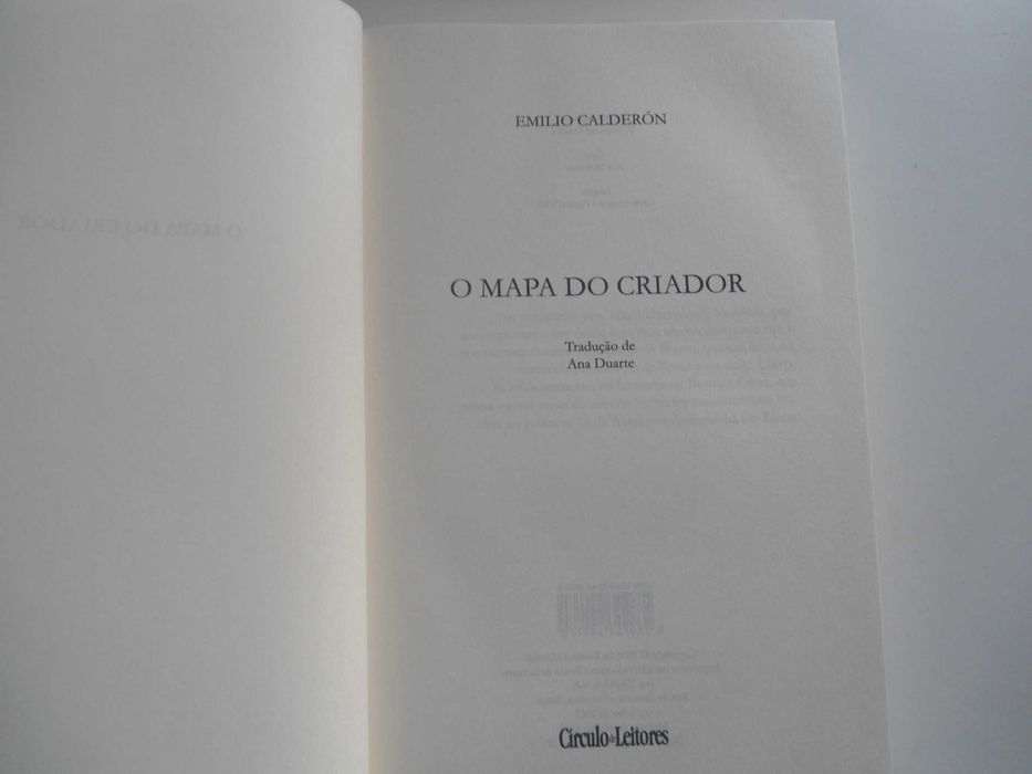O Mapa do Criador por Emilio Calderón