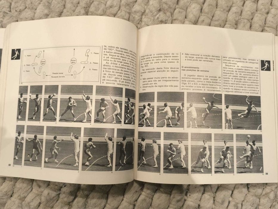 Livro "O Andebol - Técnica - táctica - metodologia" de Karl Martini