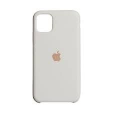 Білий силіконовий чохол Apple Silicone Case для iPhone 11 Pro.
