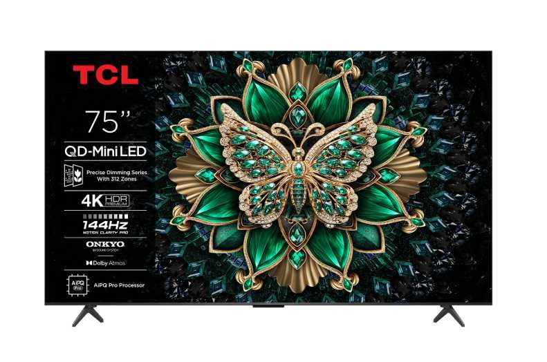 TV 75" 4K QD - Mini LED TCL (modelo 2025)