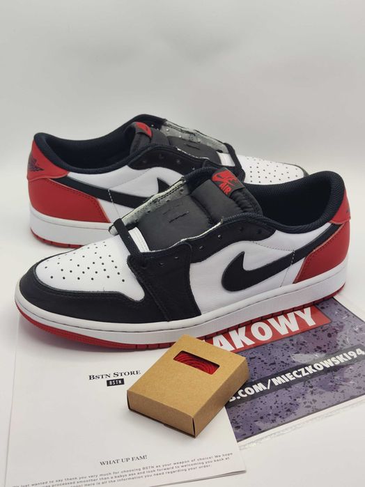 Buty Nike Air Jordan 1 Low Black Toe 43EUR