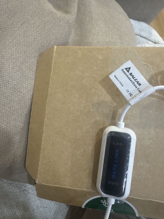 Cabo USB para transferência de dados