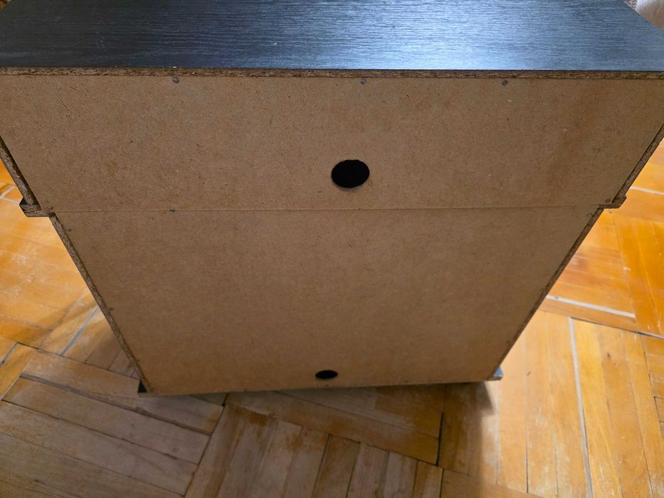 Mobilna retro szafka RTV i Hi-Fi