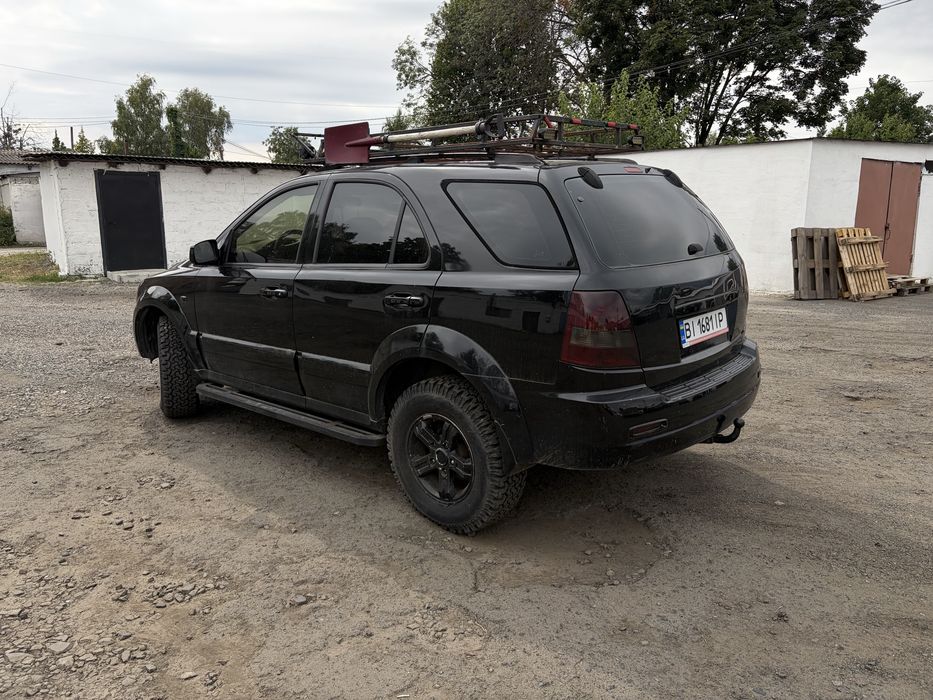 Kia sorento 2.5 на полном ходу