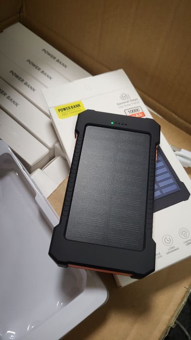 Powerbank Solar 10.000 mah - NOVO