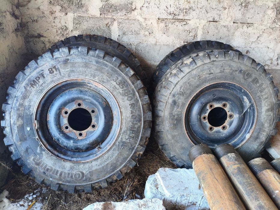 opony koła felgi man unimog u20 u300 335/80r20 continenta 11x20