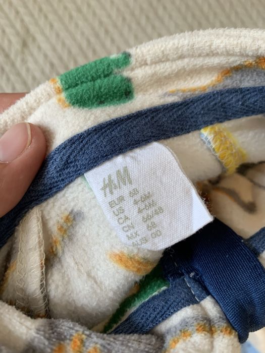 Флісова кофта H&M для хлопчика 4-6 міс