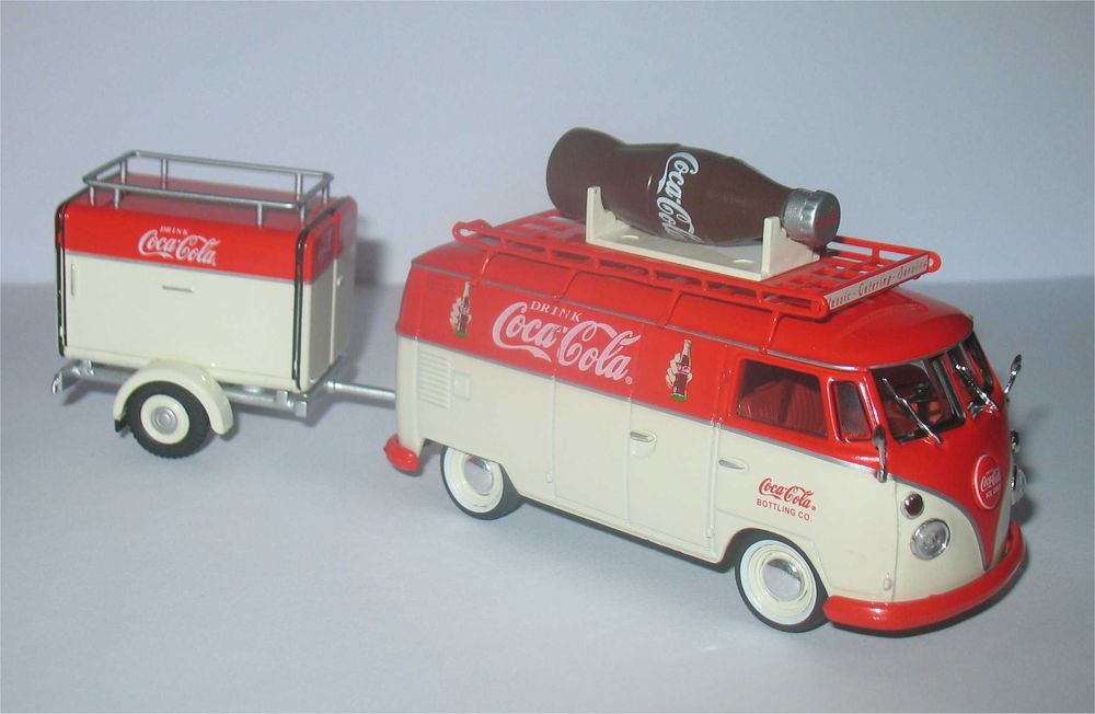 Volkswagen Kombi T1 + Atrelado - Coca-Cola