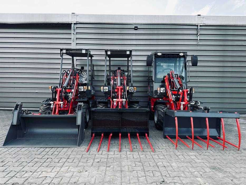 Miniładowarka KINGWAY 906 silnik PERKINS udźwig 600 kg