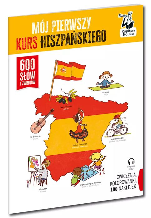 Mój pierwszy kurs hiszpańskiego. 600 słów i zwrotów. Nowy Produkt