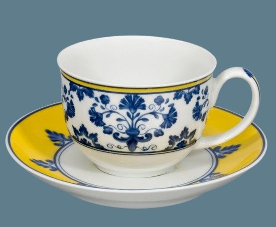 Serviço de café da Vista Alegre - Motivo Castelo Branco