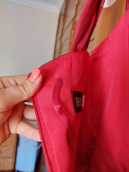 Vestido de cerimónia vermelho