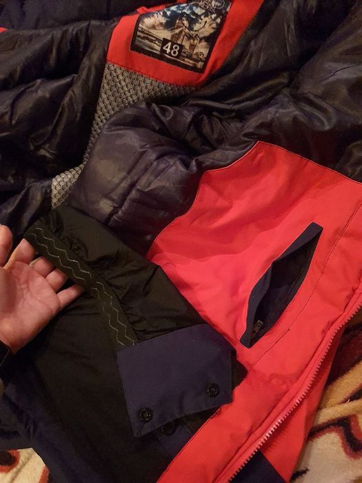 Дуже тепла зимова горнолижна куртка пуховик курточка зимняя