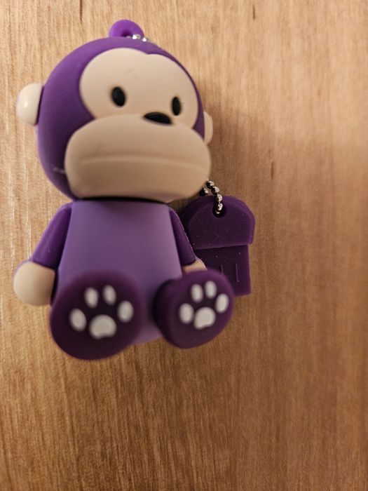Pendrive Małpka (fioletowa)