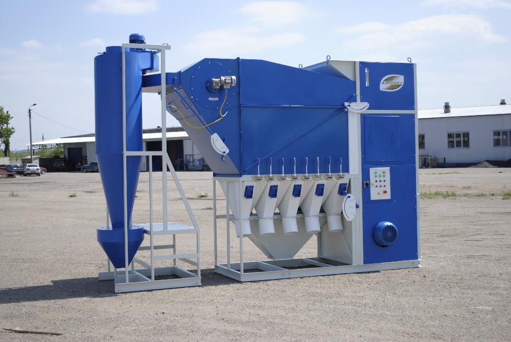 Сепаратор САД-5 и Сепаратор СПО предварительная очистка зерна.