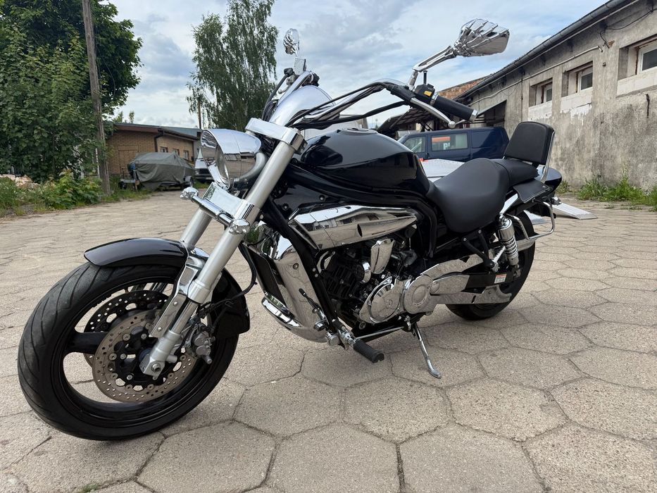 Hyosung GV Aquila 650 Zadbany Bezwypadkowy Sakwy Raty Dostawa pod dom