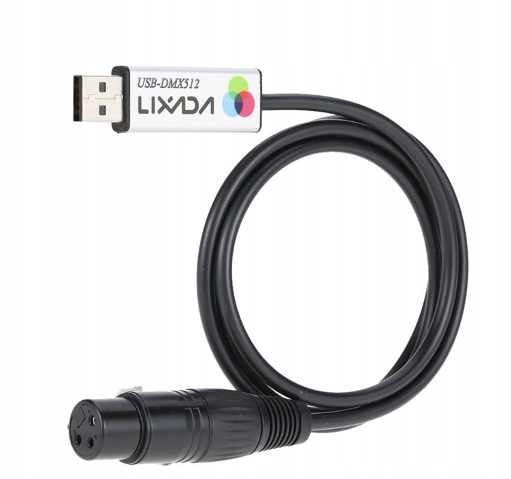 Lixada dmx usb sterownik