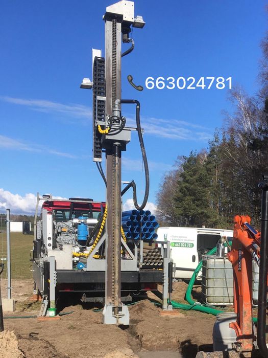 Wiercenie studni głębinowych i odwierty pod pompe ciepła