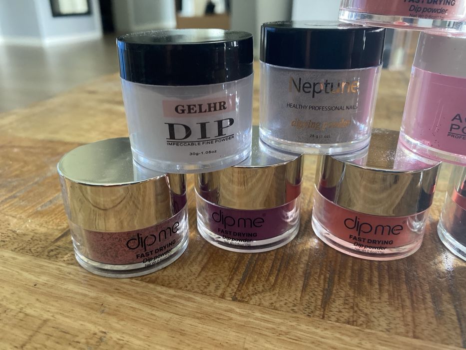 Pyłki do manicure tytanowego