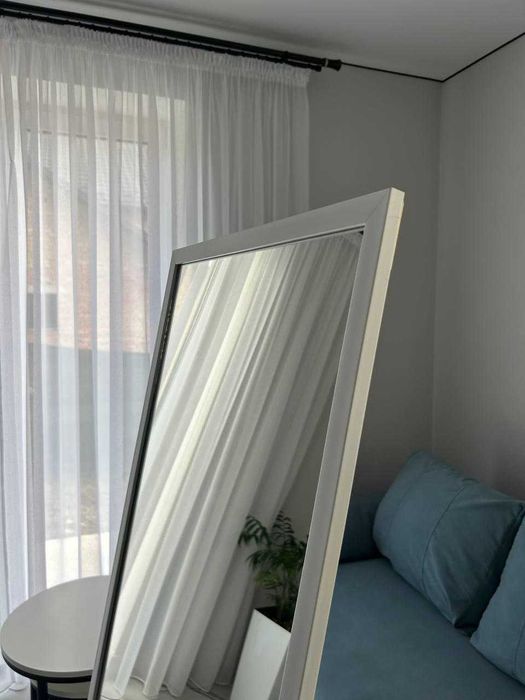 Зеркало черная/белая рама. Дзеркало в повний зріст.Напольное/настенное