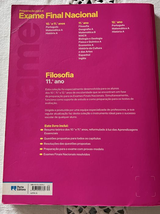 Livro exame Filosofia