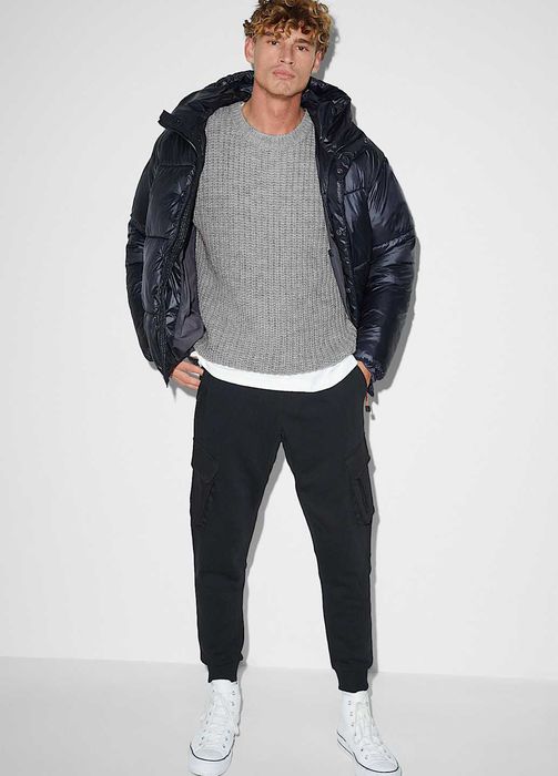 Светри c&a нові теплющі батали сірий та чорний німеччина 58-66